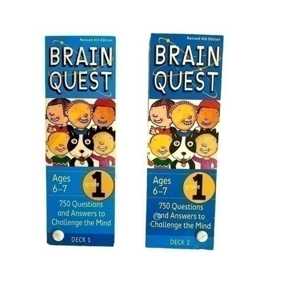 Brain Quest First Grade Deck 1 & 2